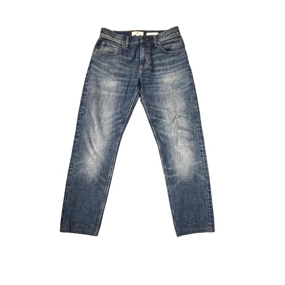 Banana‎ Republic Selvedge Slim Fit Jeans 30x34 Medium Wash Premium 100% Cotton